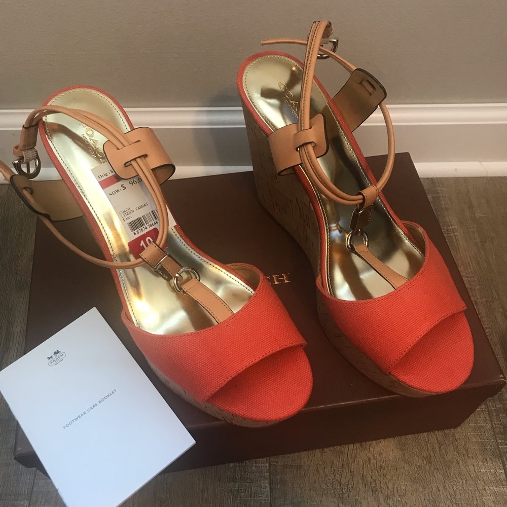 Coach wedges